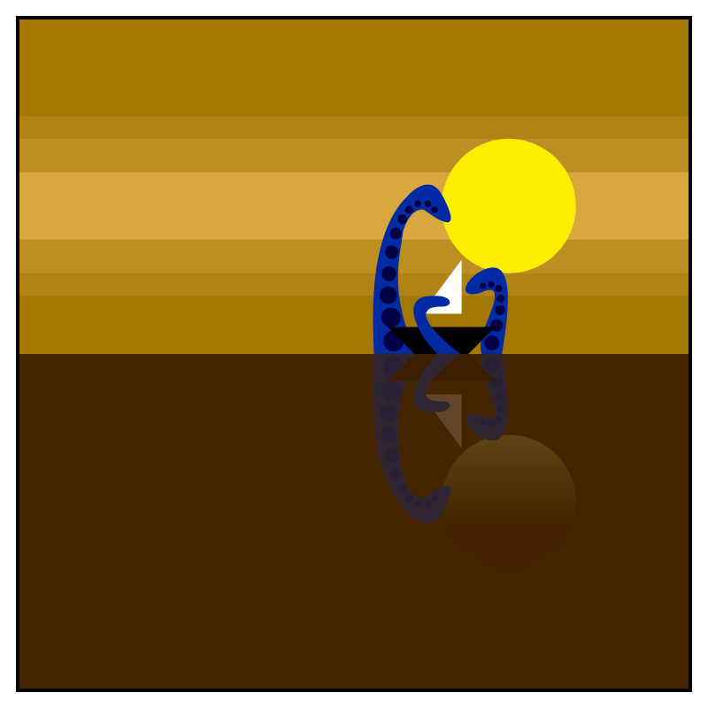 A little boat on an Adventure #14 static token preview