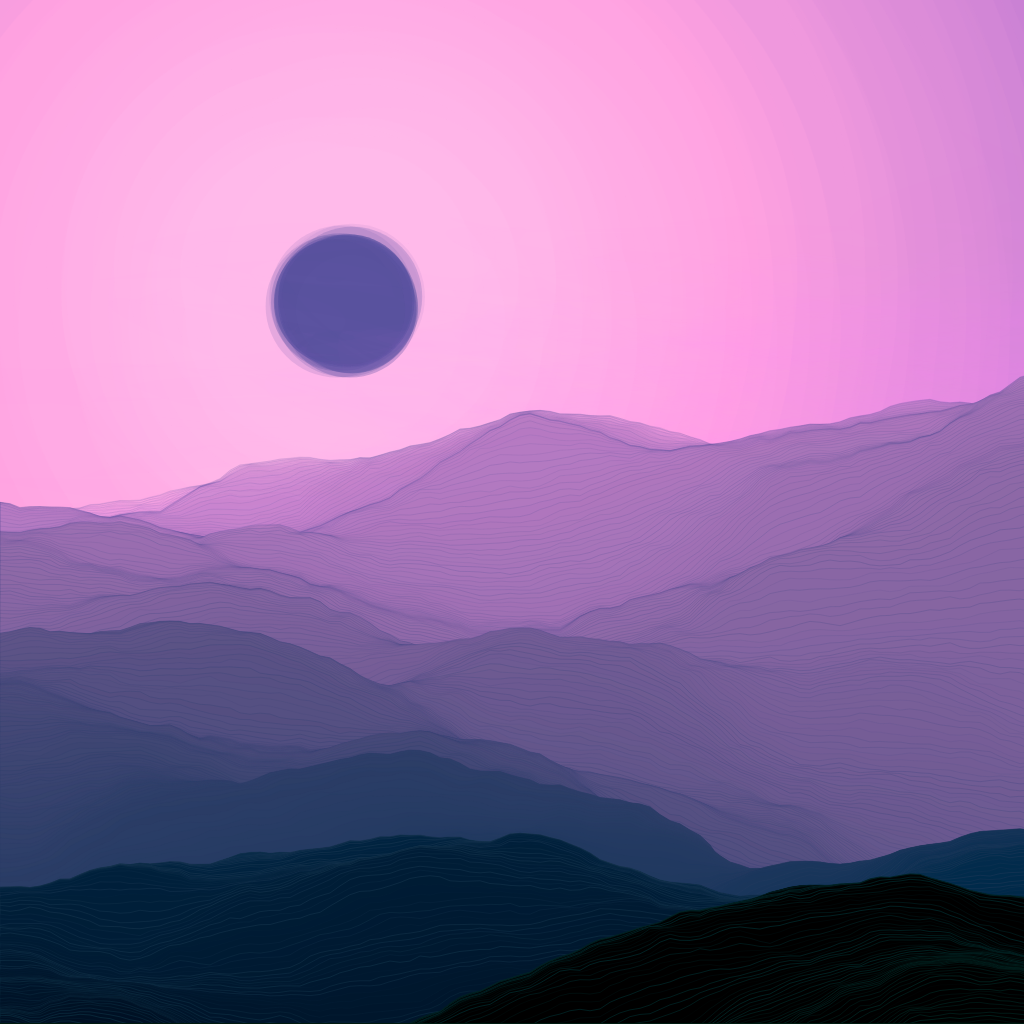 Valley at Dawn #10 static token preview