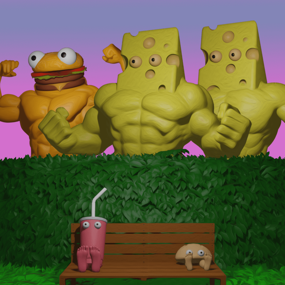 Buff Bois #22 static token preview