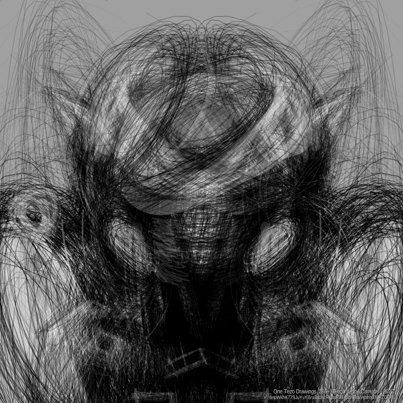 One Tezo Drawings_286+ #24 static token preview