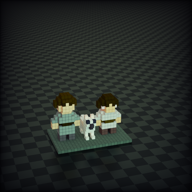 Littlecube Villagers (Sunrise) static project preview