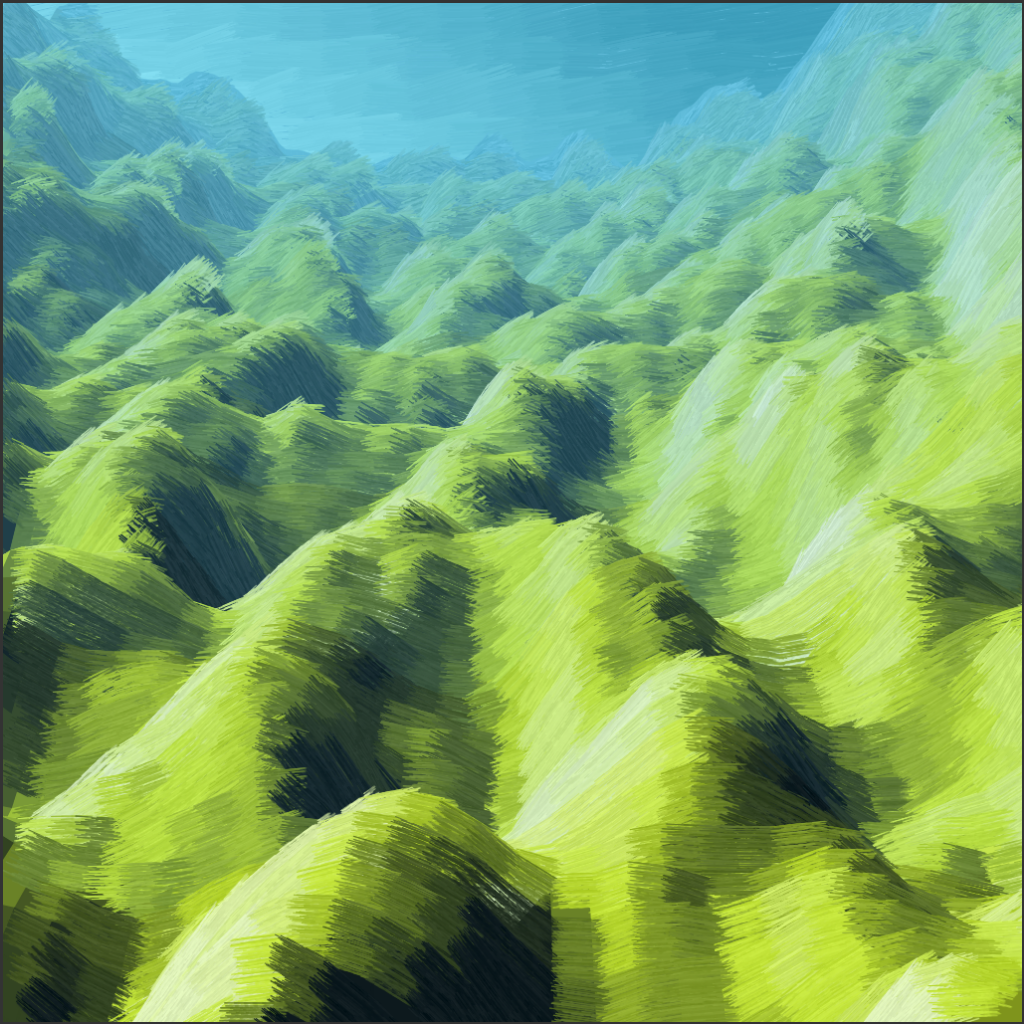 Lush Fields #12 static token preview