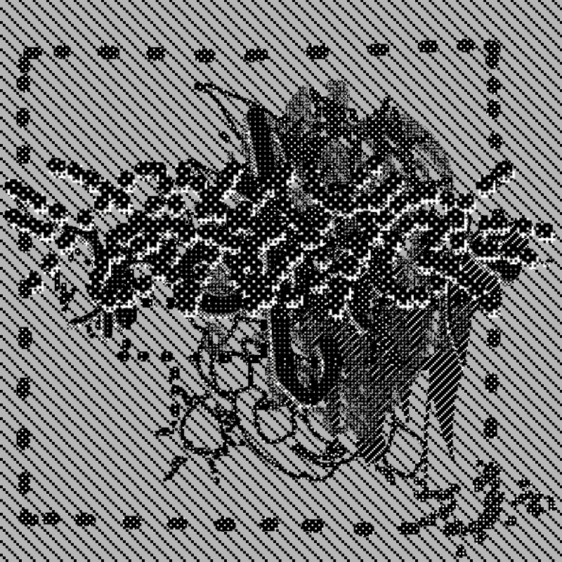 Dither_Graffiti #14 static token preview