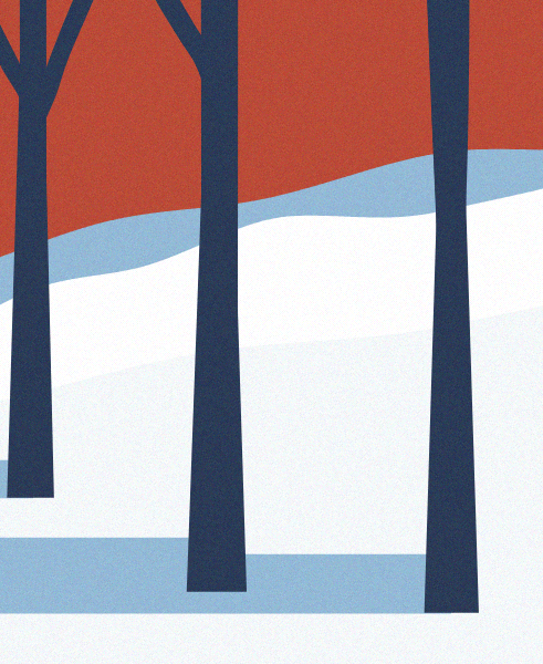 Minimal Snow Landscape #13 static token preview