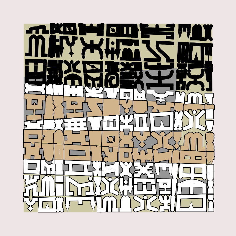 "Alphabetic ancestral signs" - (Matrix v3) #22 static token preview