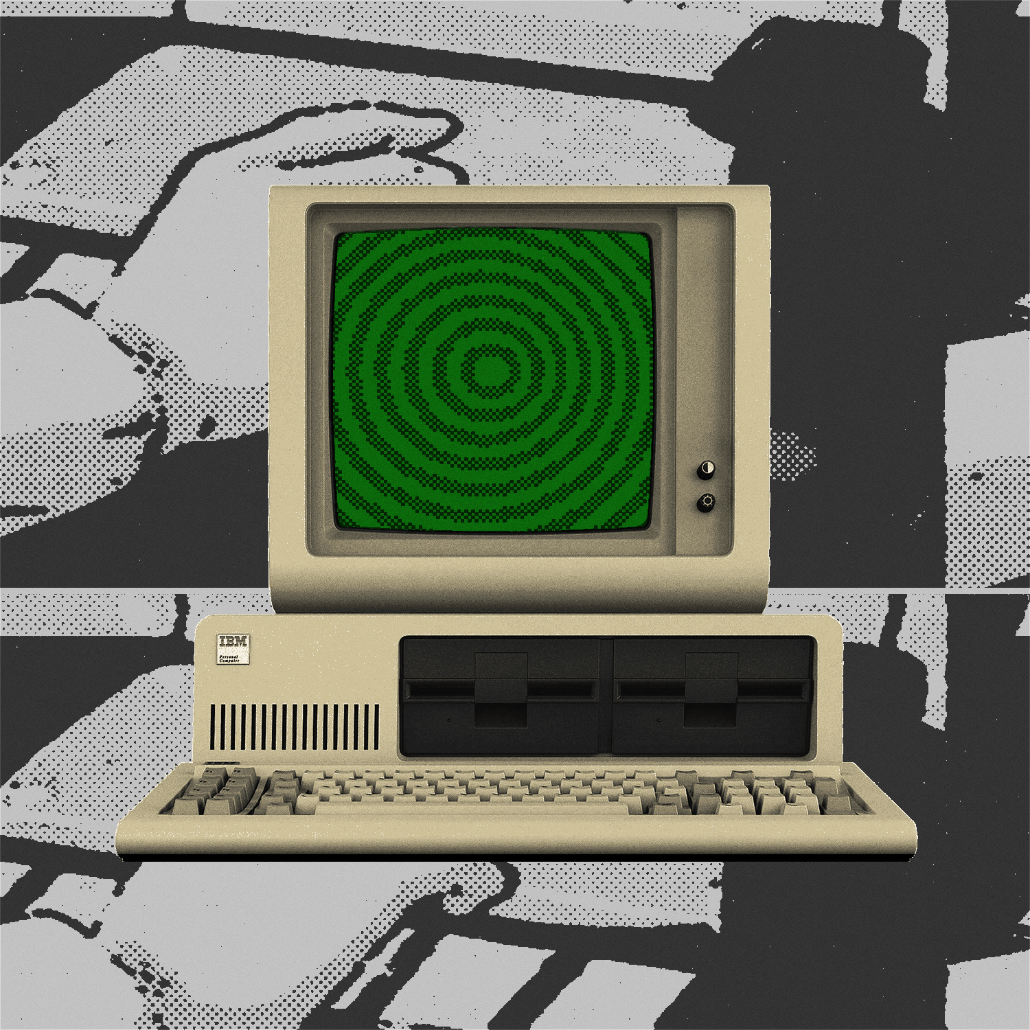 TERROR 404 - Genesis #10 static token preview