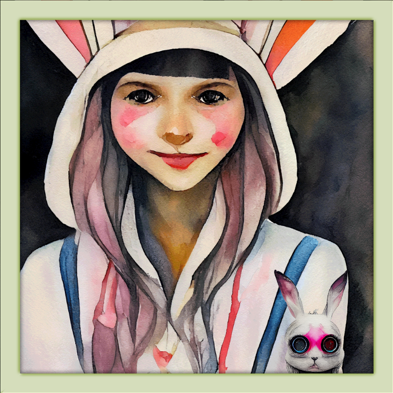 Alice and Rabbits #2 static token preview