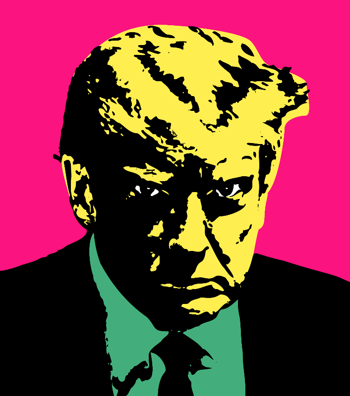 Donald Trump #4 static token preview