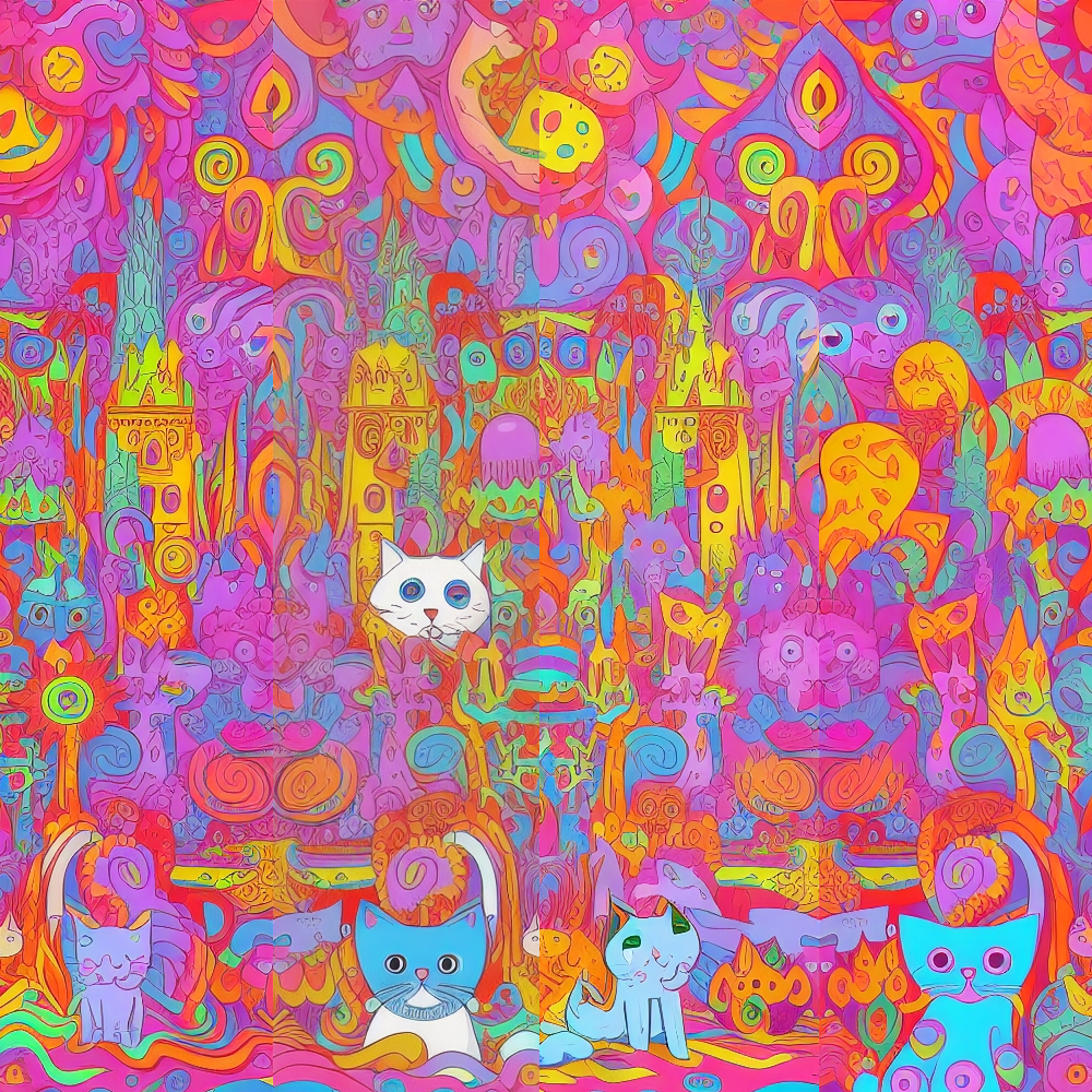 AI Cats #11 static token preview