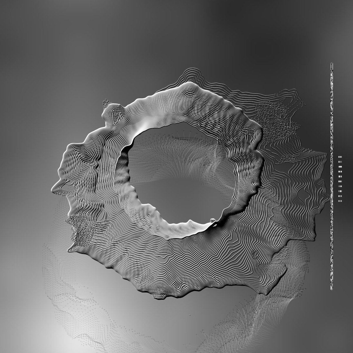 Perpetual Noise Harmonograph #15 static token preview
