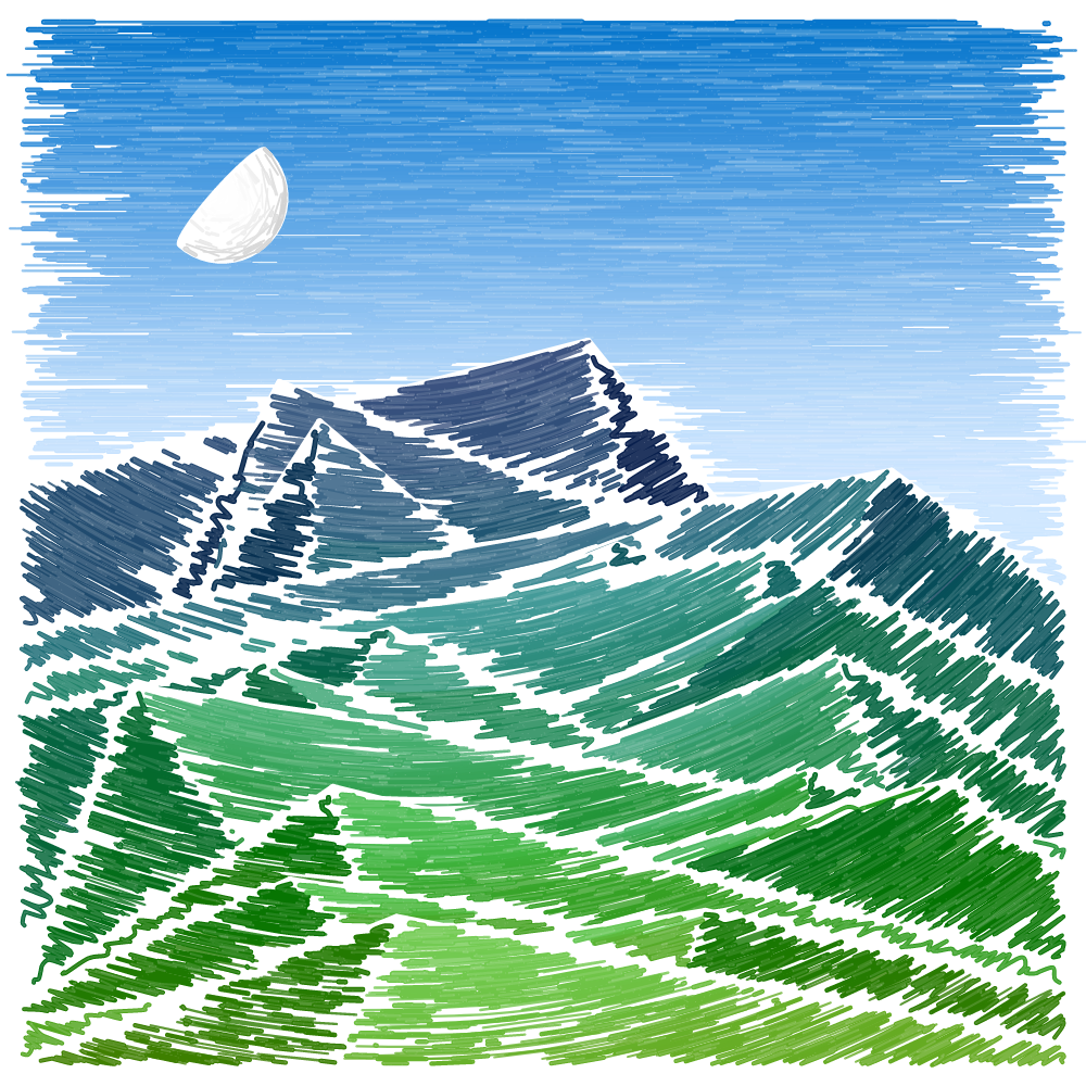 Mount Doodle #356 static token preview