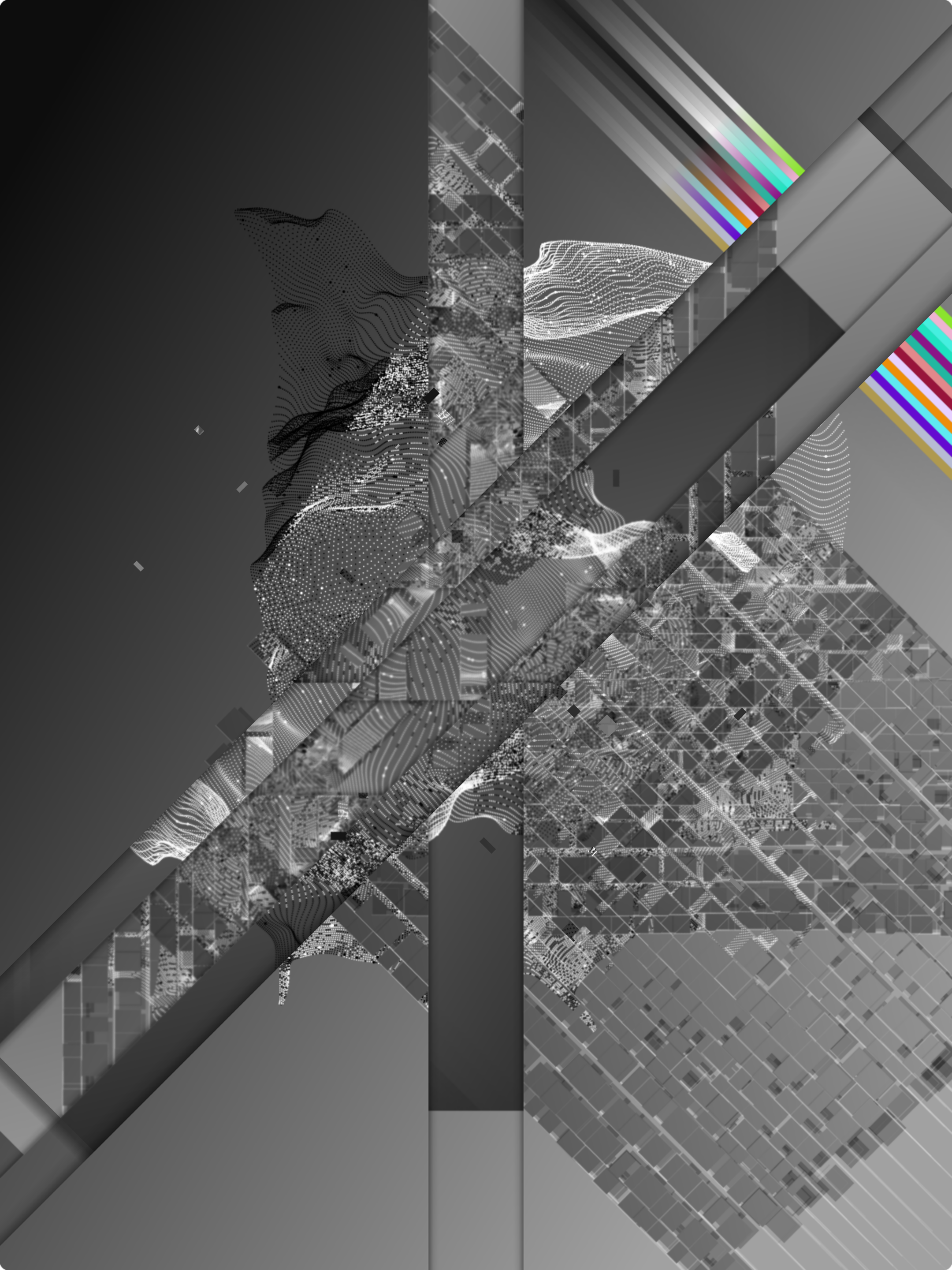 Fronteras en abstracto #24 static token preview