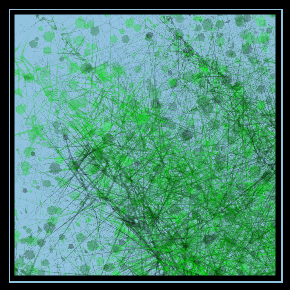 Abstract painting - vegetation #22 static token preview