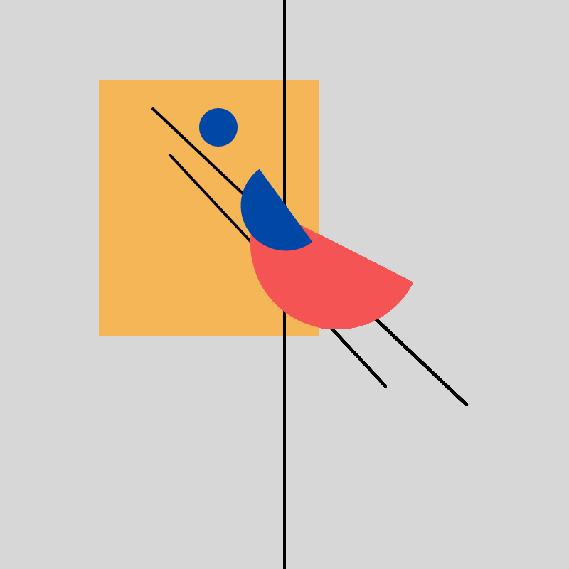 Abstract chopsticks #16 static token preview
