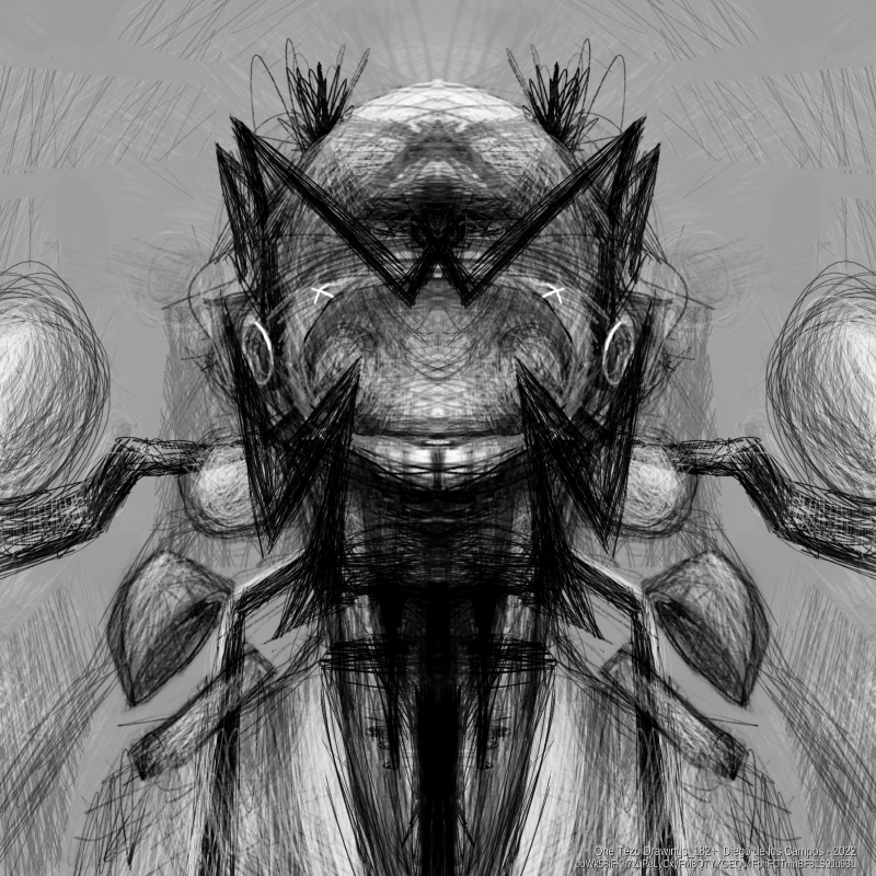 One Tezo Drawings_182+ #16 static token preview