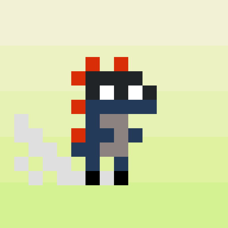Coded Tiny Dinos #298 static token preview