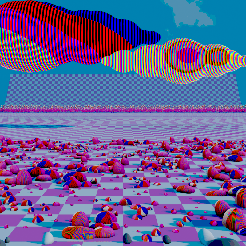 CRT Landscapes #19 static token preview