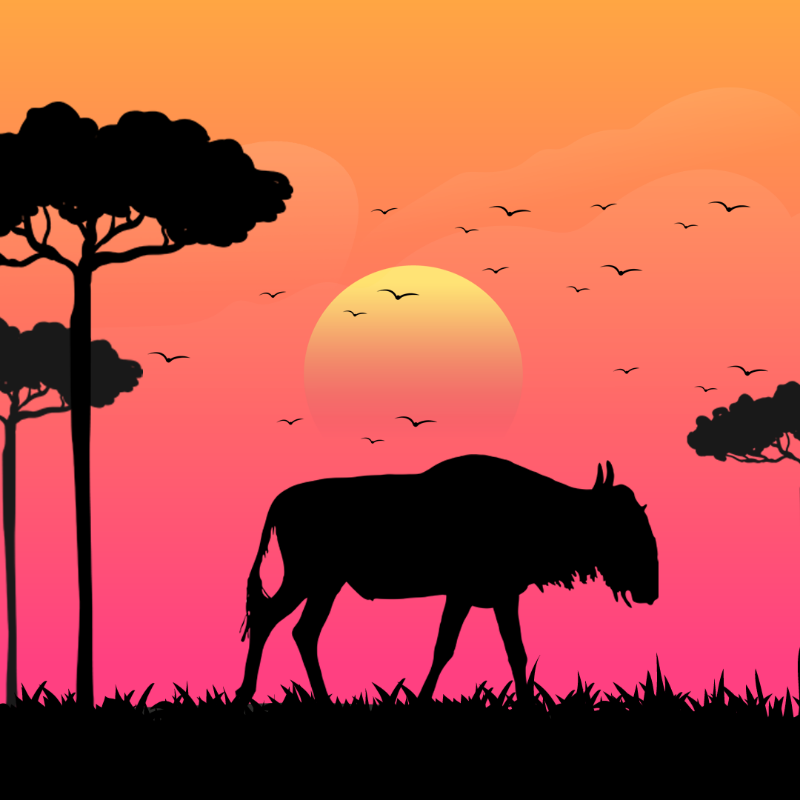 We Care...Wildebeest #5 static token preview