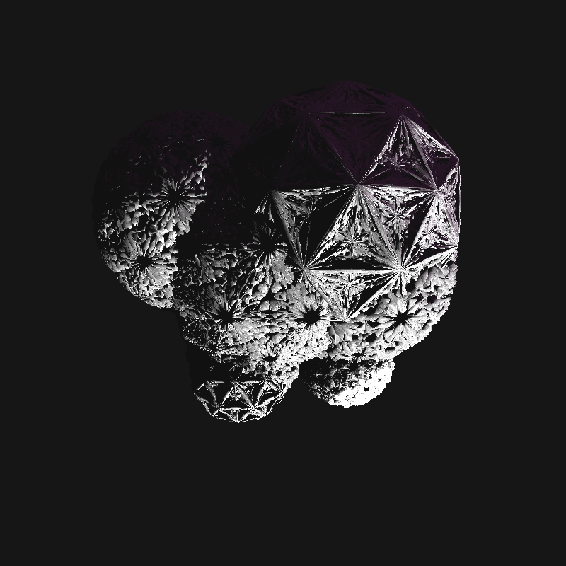Digital Gothic: Glitching Blobs #1 static token preview