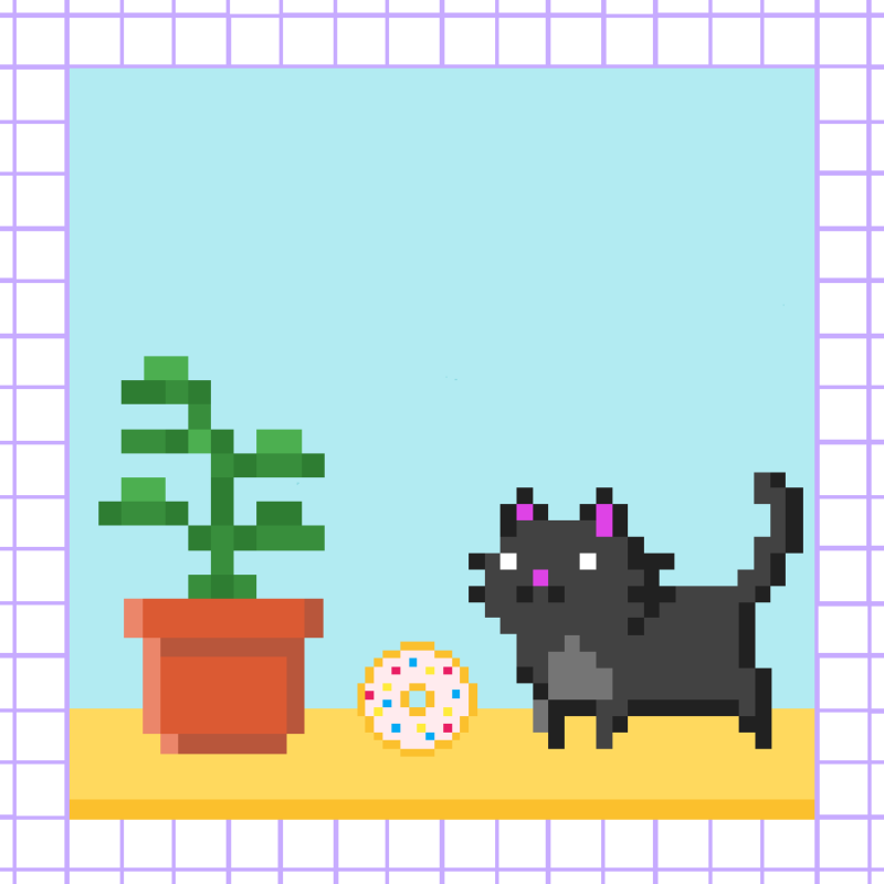 Pixel Still Life #5 static token preview