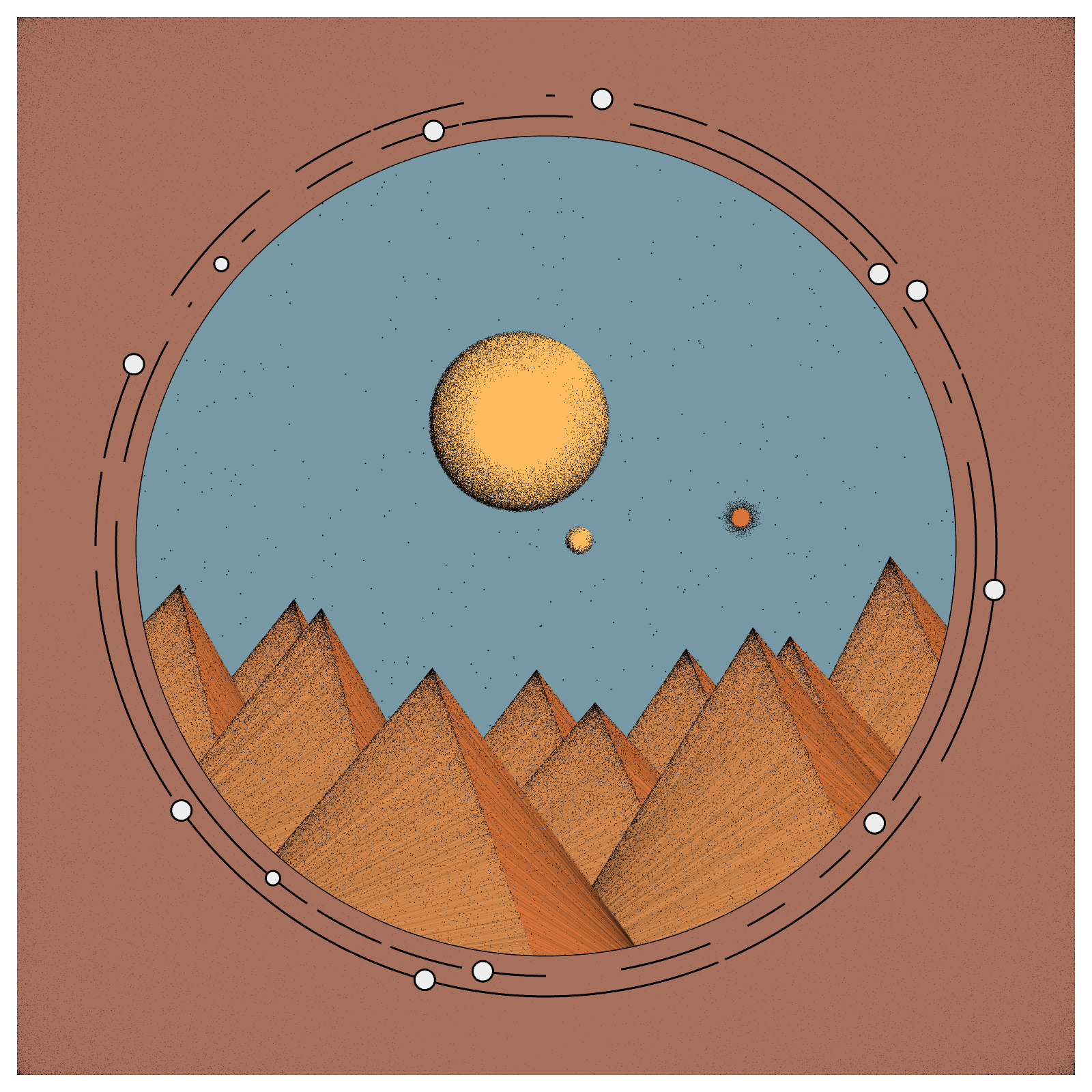 SPACE MAP #7 static token preview