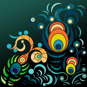 Peacock Feather project preview