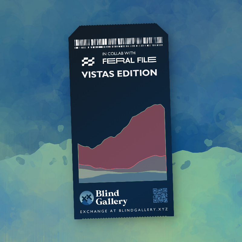 Blind Gallery Mint Pass (Vistas Edition) #28 static token preview