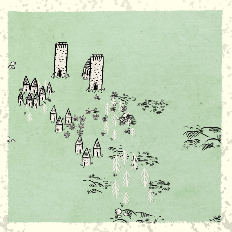 Medieval Village #13 static token preview
