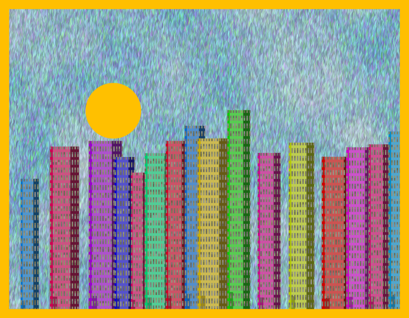 Celestial Cityscape #5 static token preview