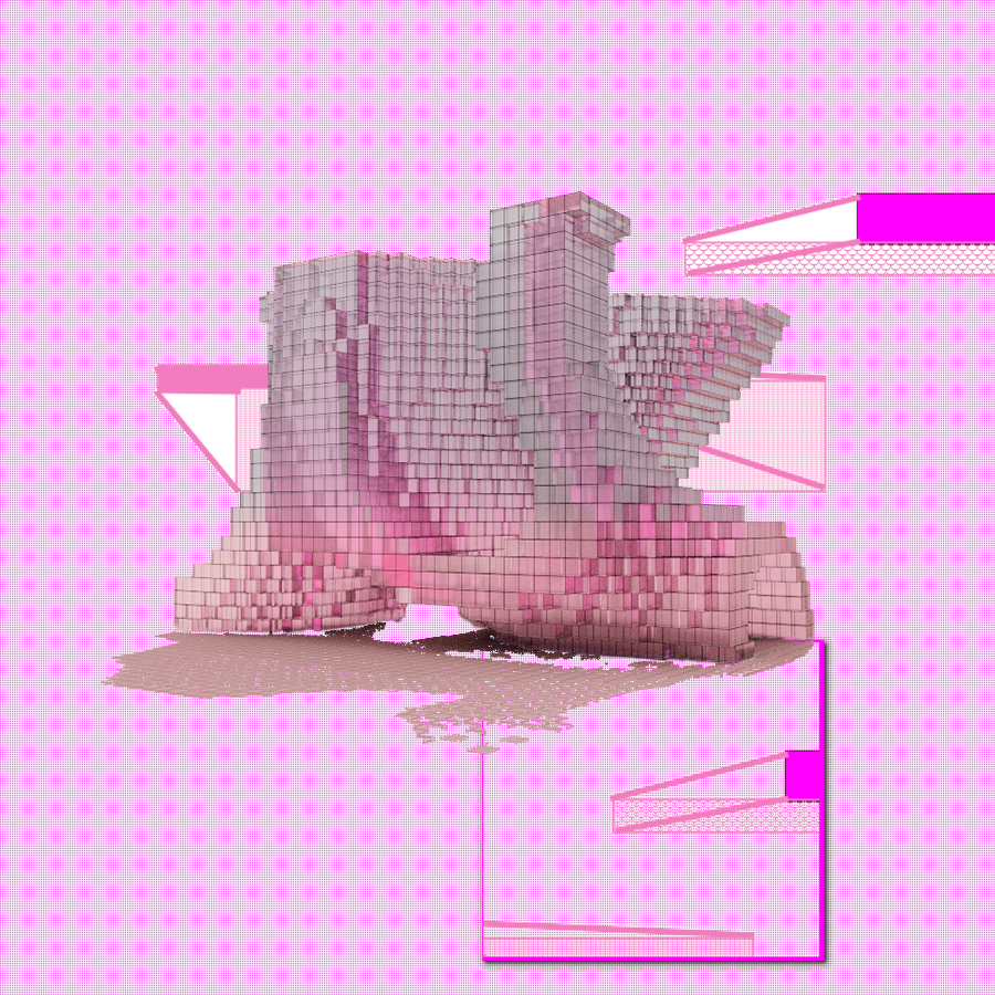 ‘Low-Res’ poems #19 static token preview