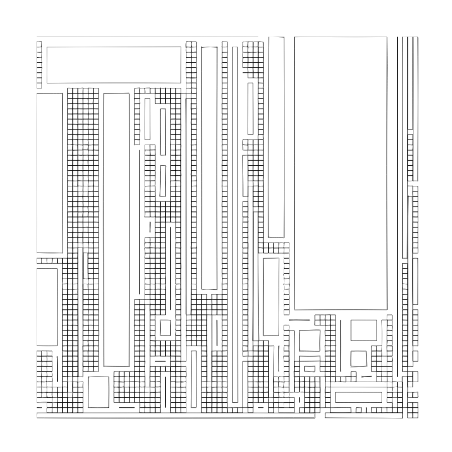 Strips layouts - Dense Overlap #6 static token preview