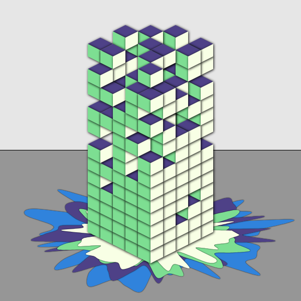 Tower Splat #12 static token preview