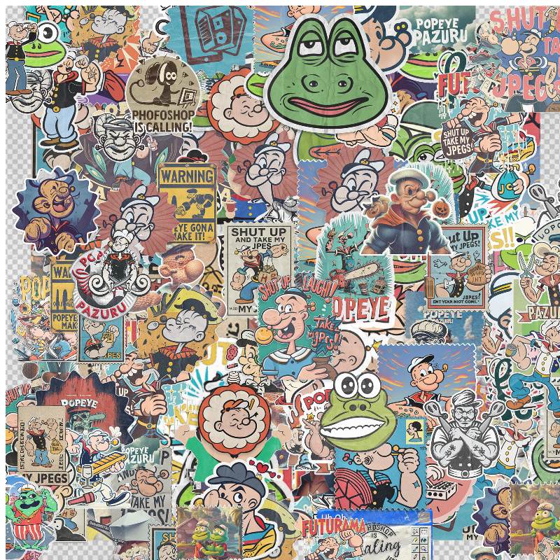 Sticker addict: PEPEYE #6 static token preview