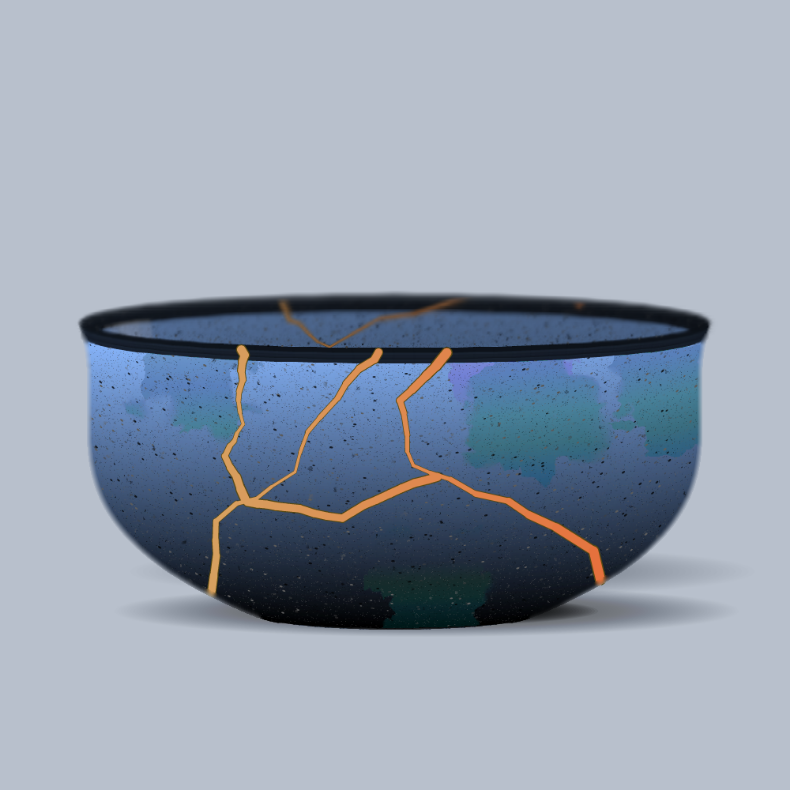 Kintsugi Pottery #3 static token preview