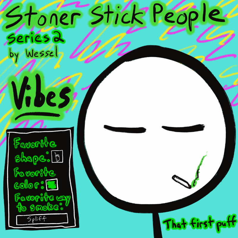 Stoner Stick People Series 2 #13 static token preview