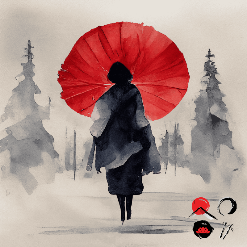 A walking geisha #8 static token preview