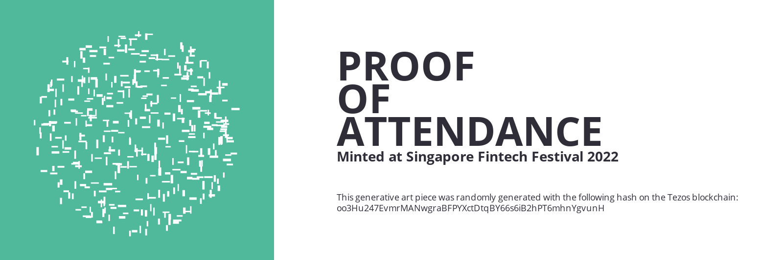 SFF2022 Proof of Attendance Token #1080 static token preview