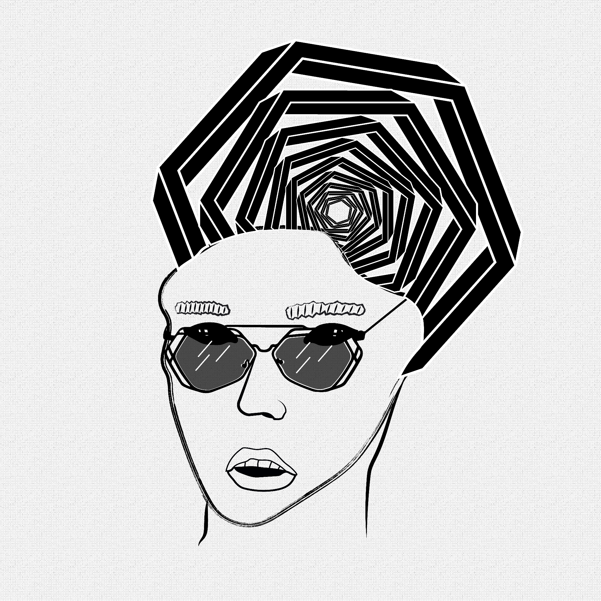 Woman Face #24 static token preview