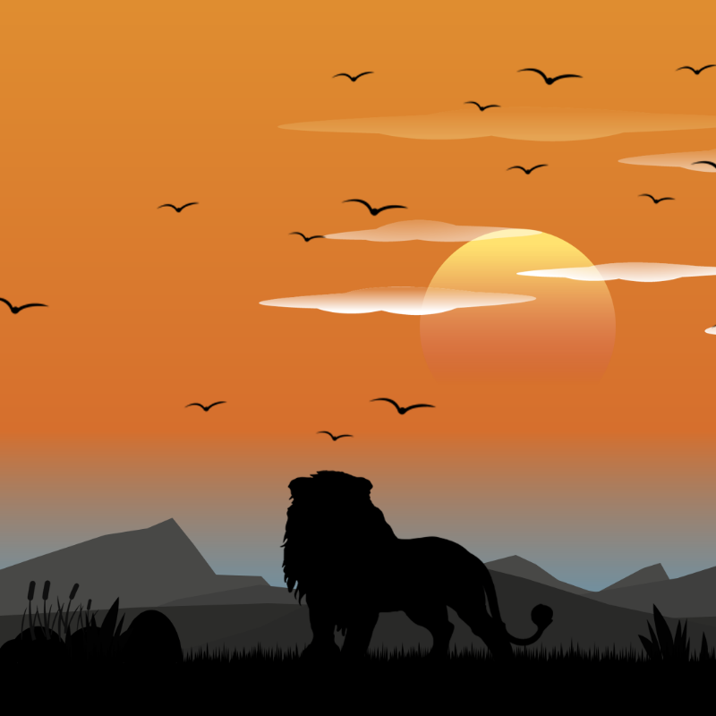 We Care... LION #1 static token preview