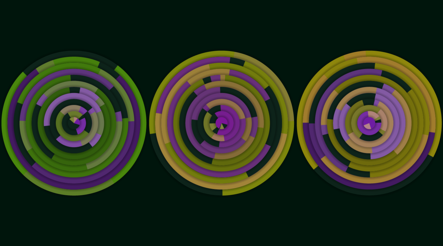 Circles Within Circles Spinning #21 static token preview