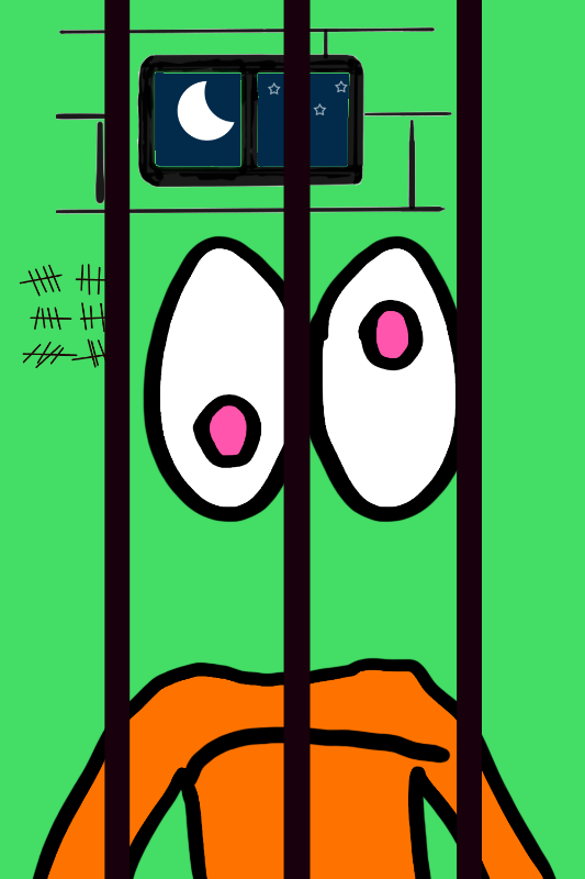 Melon Eyes Behind Bars #14 static token preview