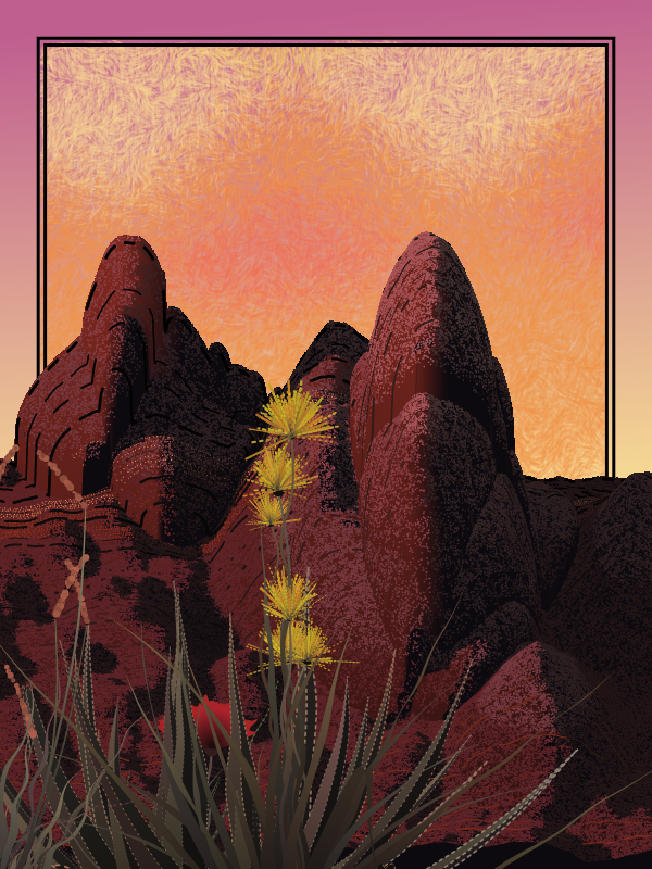 Desert Sun Rising #8 static token preview