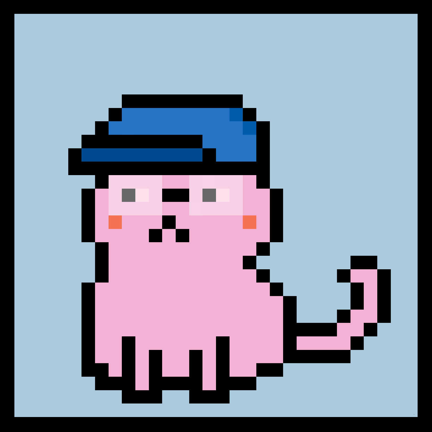 Lazy Kitties #796 static token preview