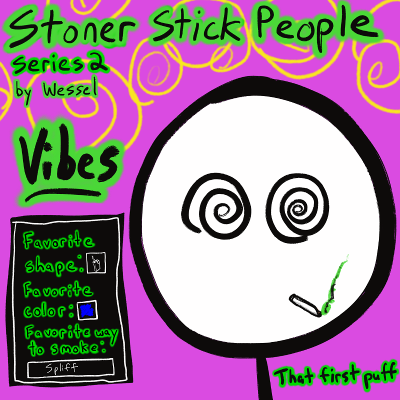 Stoner Stick People Series 2 #19 static token preview