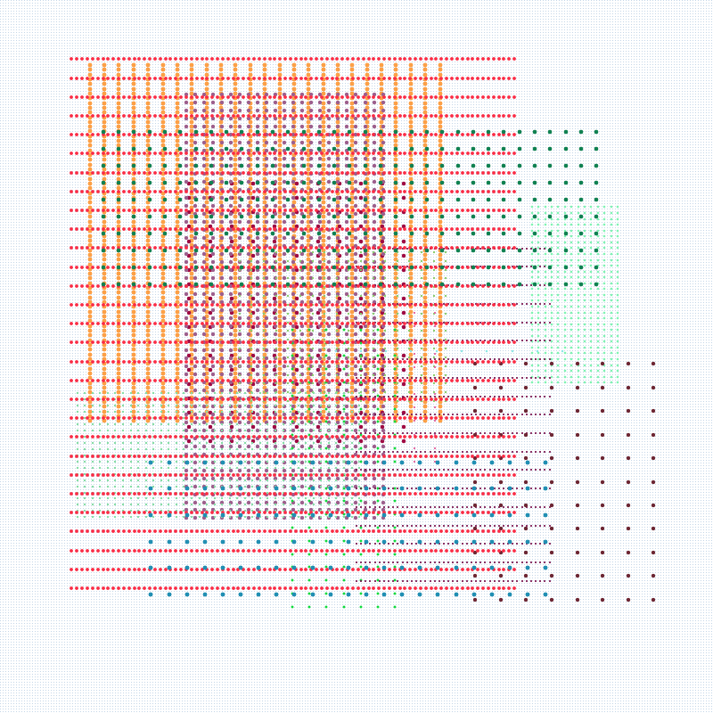 pointillist patchwork #1 static token preview