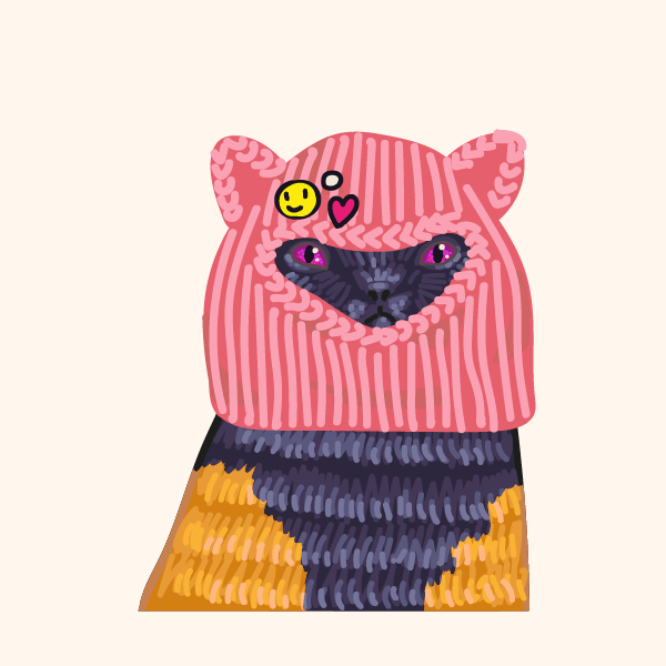 Kittens in balaclavas #10 static token preview