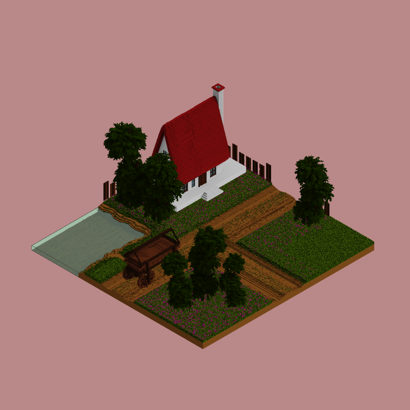 Pastel cottages #2 #4 static token preview