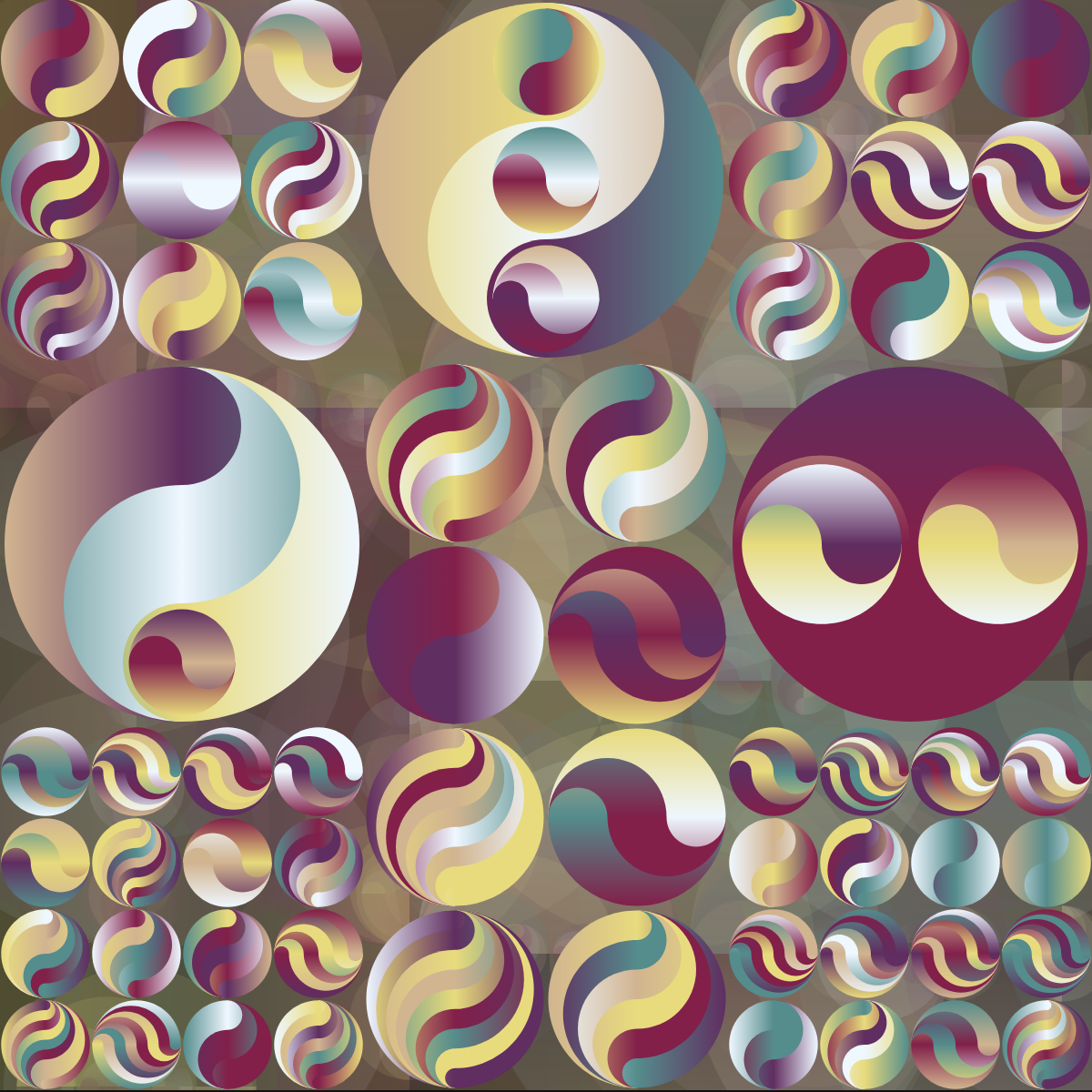 Yin and yang #17 static token preview
