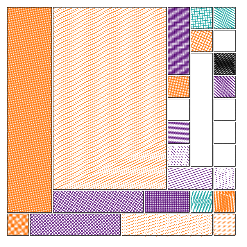 Strips layouts - Hatching #1 static token preview