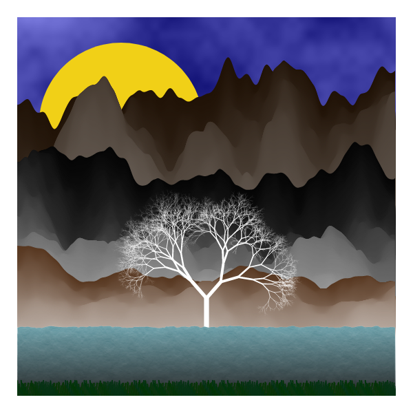Landscape #17 static token preview